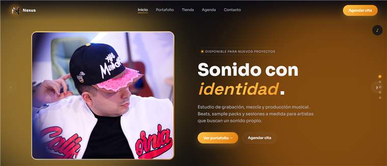 Nexus - Music Producer WebApp